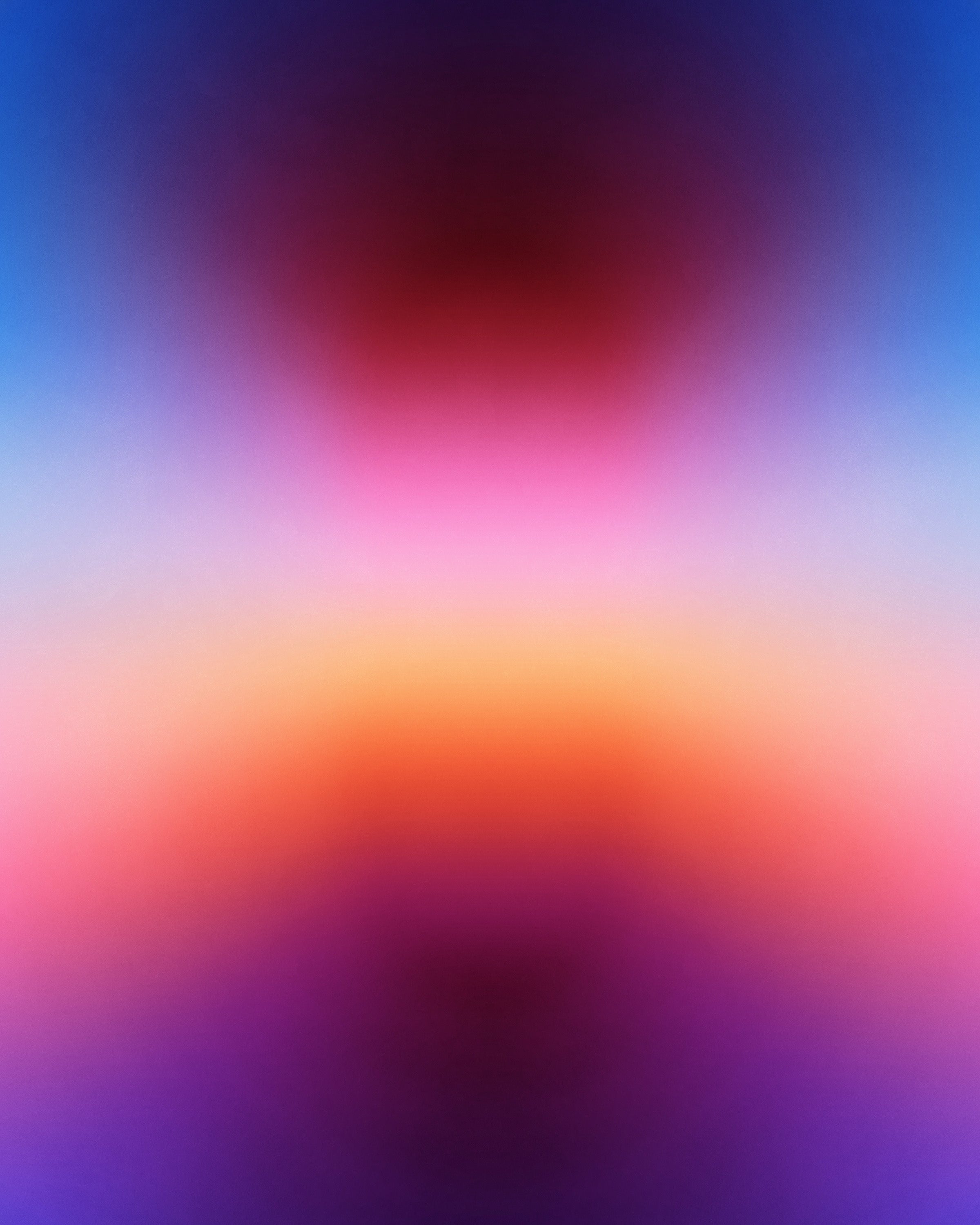Close up detail of Window-1 (2024) giclée print showing paper texture and vibrant gradient colors