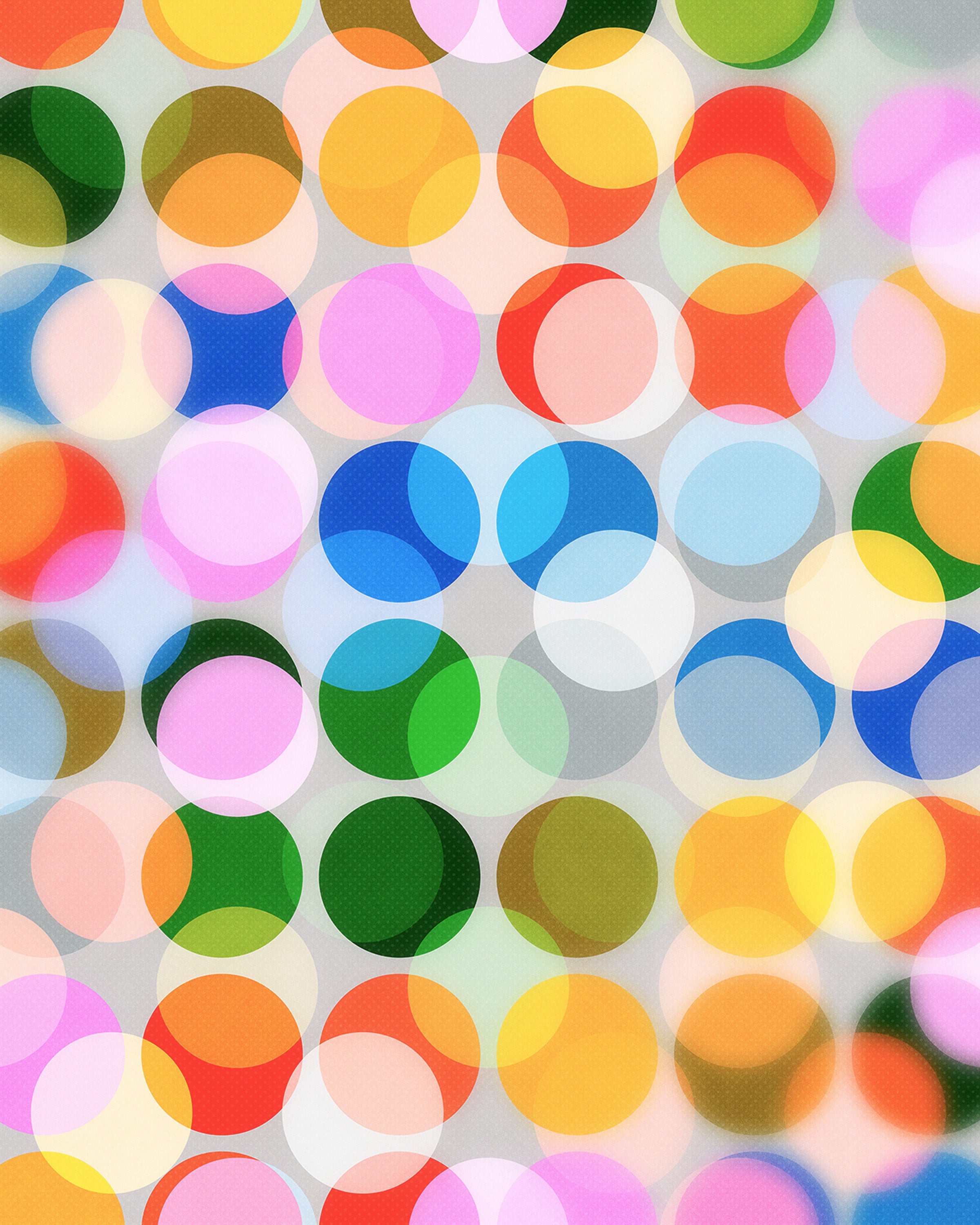 Close up detail of Disco (2025) giclée print showing paper texture and vibrant colors