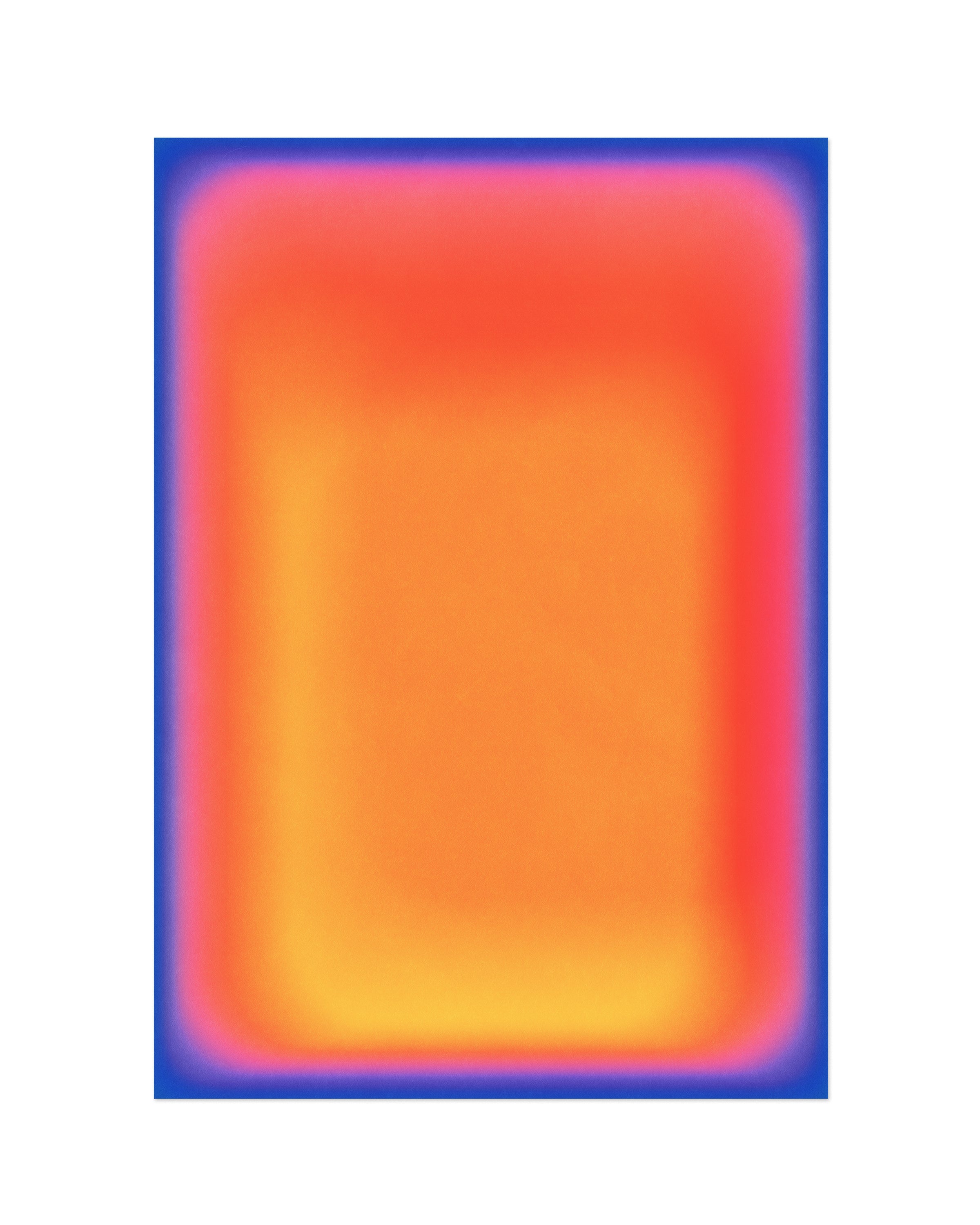 Homage (2025) colorful contemporary art print by Jerry-Lee Bosmans, unframed fine art giclée on matte paper